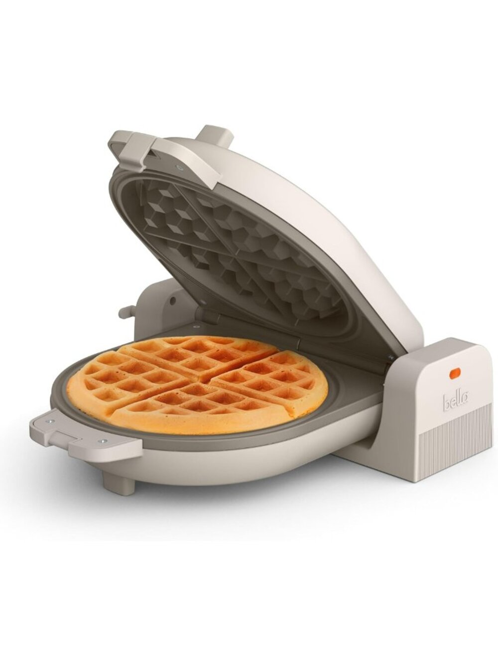 Versatile Non-Toxic Belgian Waffle Maker for Easy Flip & Store, Oatmilk Recipe